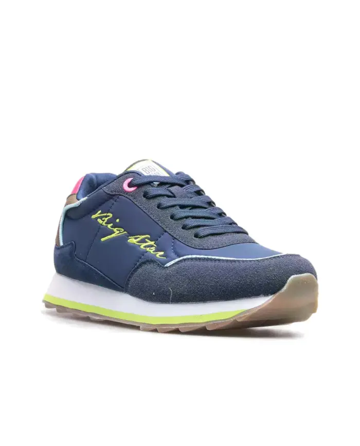 Big Star Damskie Sneakersy Big Well LL274517 Granatowy | Sklep Monotox