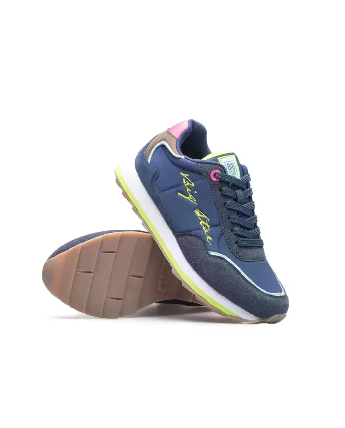 Big Star Damskie Sneakersy Big Well LL274517 Granatowy | Sklep Monotox