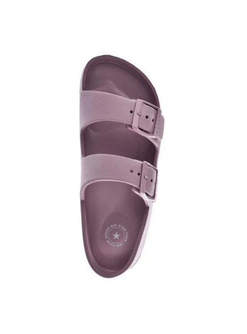 Big Star Damskie Klapki Big Mag LL274744 Fioletowy | Sklep Monotox