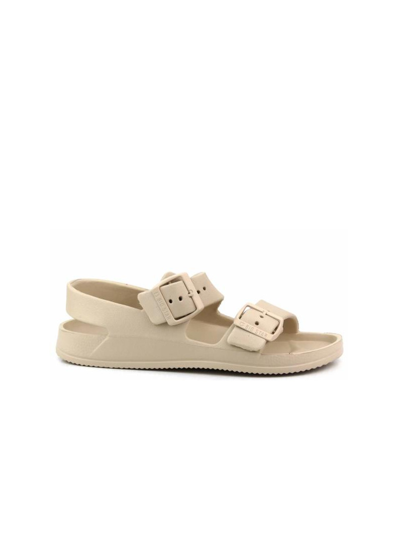 Big Star Damskie Klapki Big Mag LL274746 Beżowy | Sklep Monotox