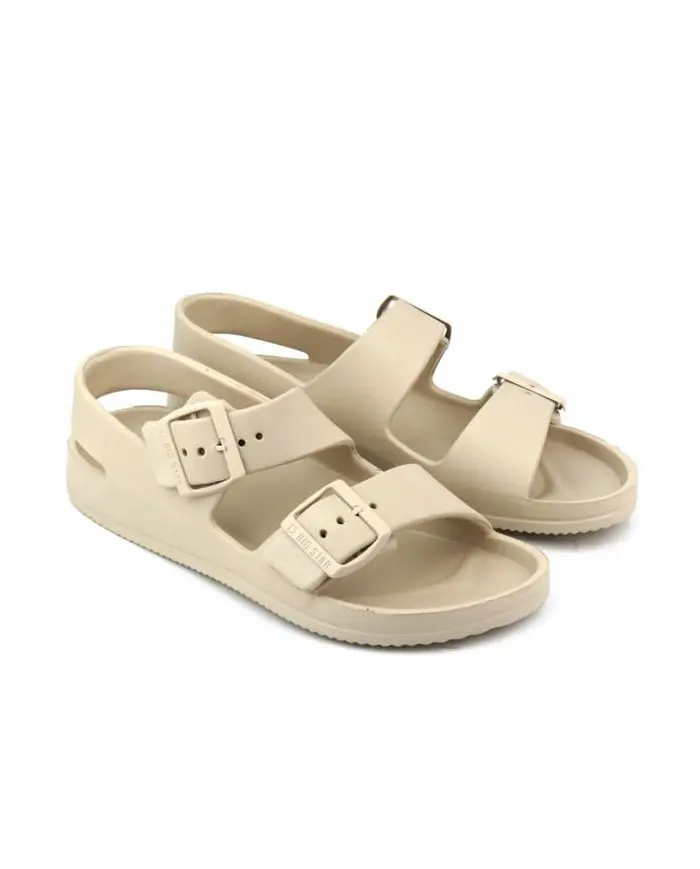 Big Star Damskie Klapki Big Mag LL274746 Beżowy | Sklep Monotox