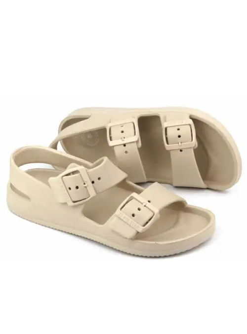 Big Star Damskie Klapki Big Mag LL274746 Beżowy | Sklep Monotox