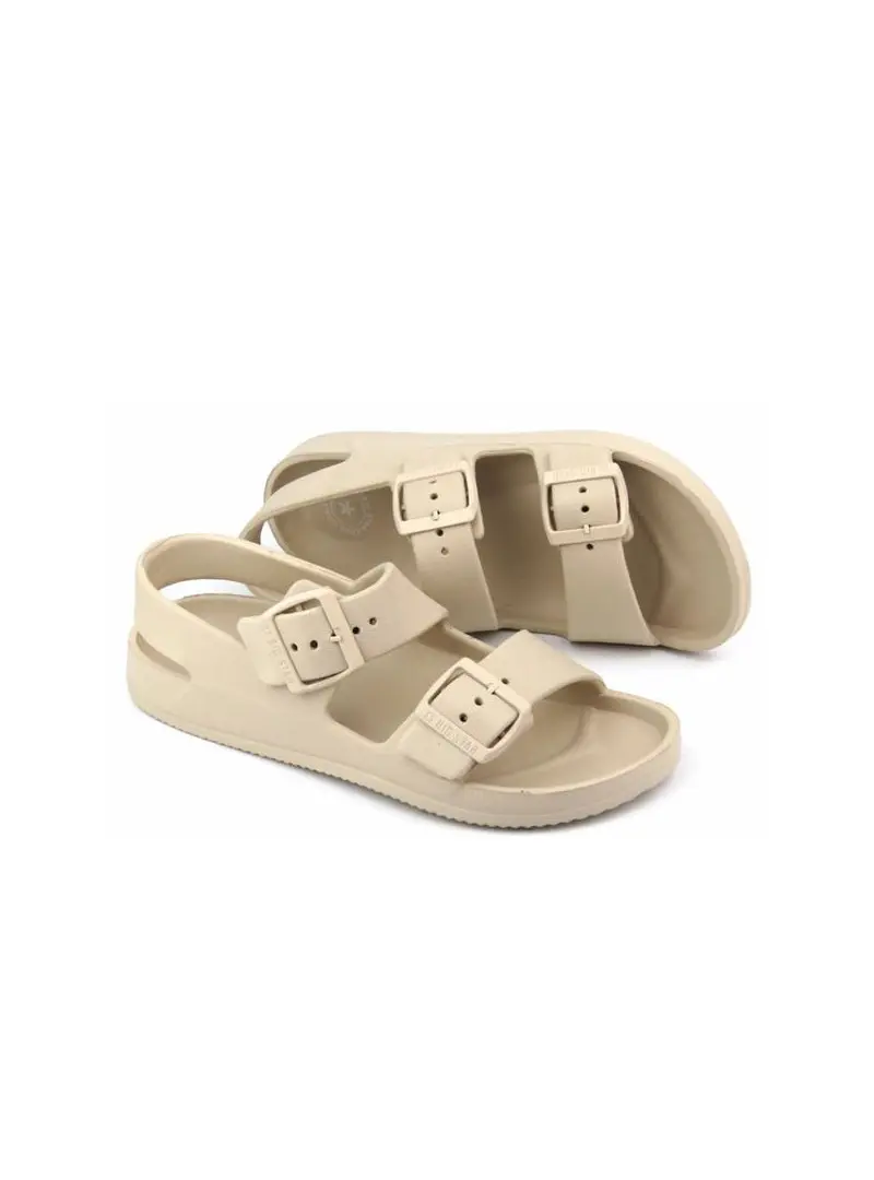 Big Star Damskie Klapki Big Mag LL274746 Beżowy | Sklep Monotox