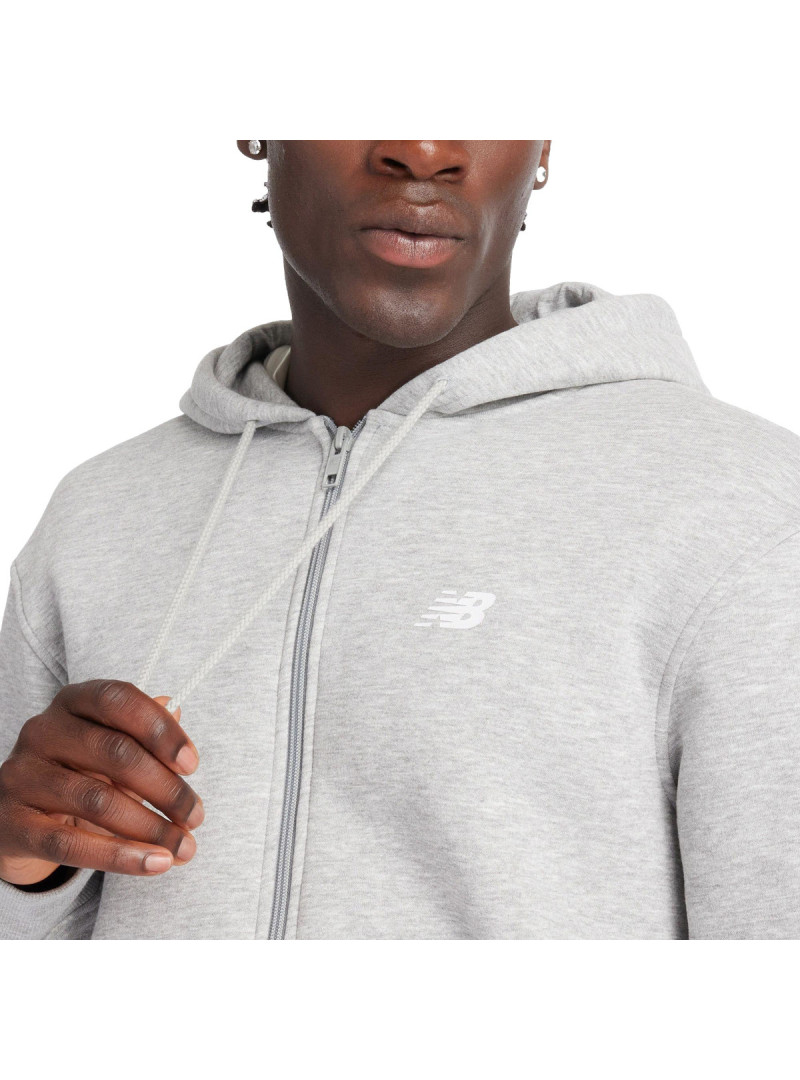 New Balance Męska Bluza Sport Core Brushed Full Zip MJ43902AG Szary | Sklep Monotox