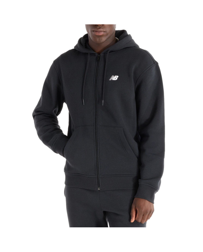 New Balance Męska Bluza Sport Core Brushed Full Zip MJ43902BK Czarny | Sklep Monotox