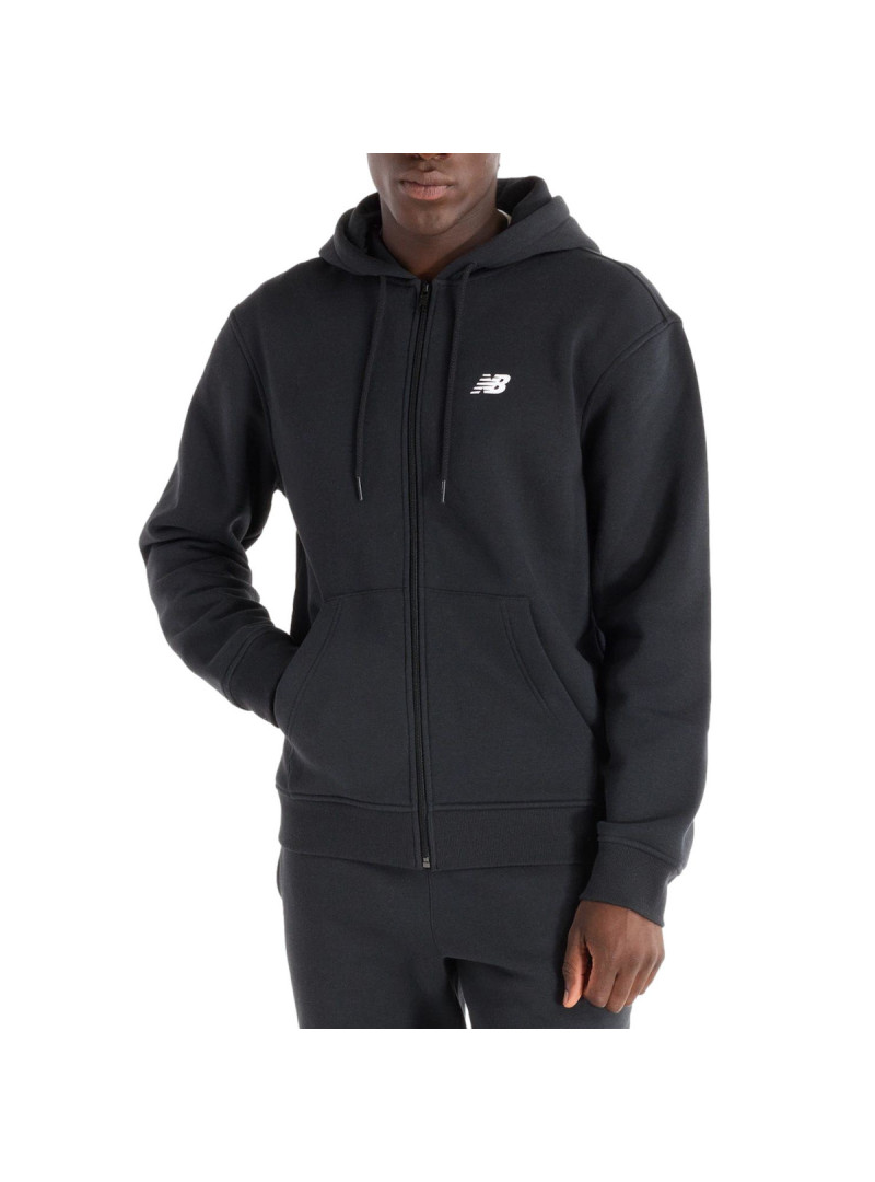 New Balance Męska Bluza Sport Core Brushed Full Zip MJ43902BK Czarny | Sklep Monotox