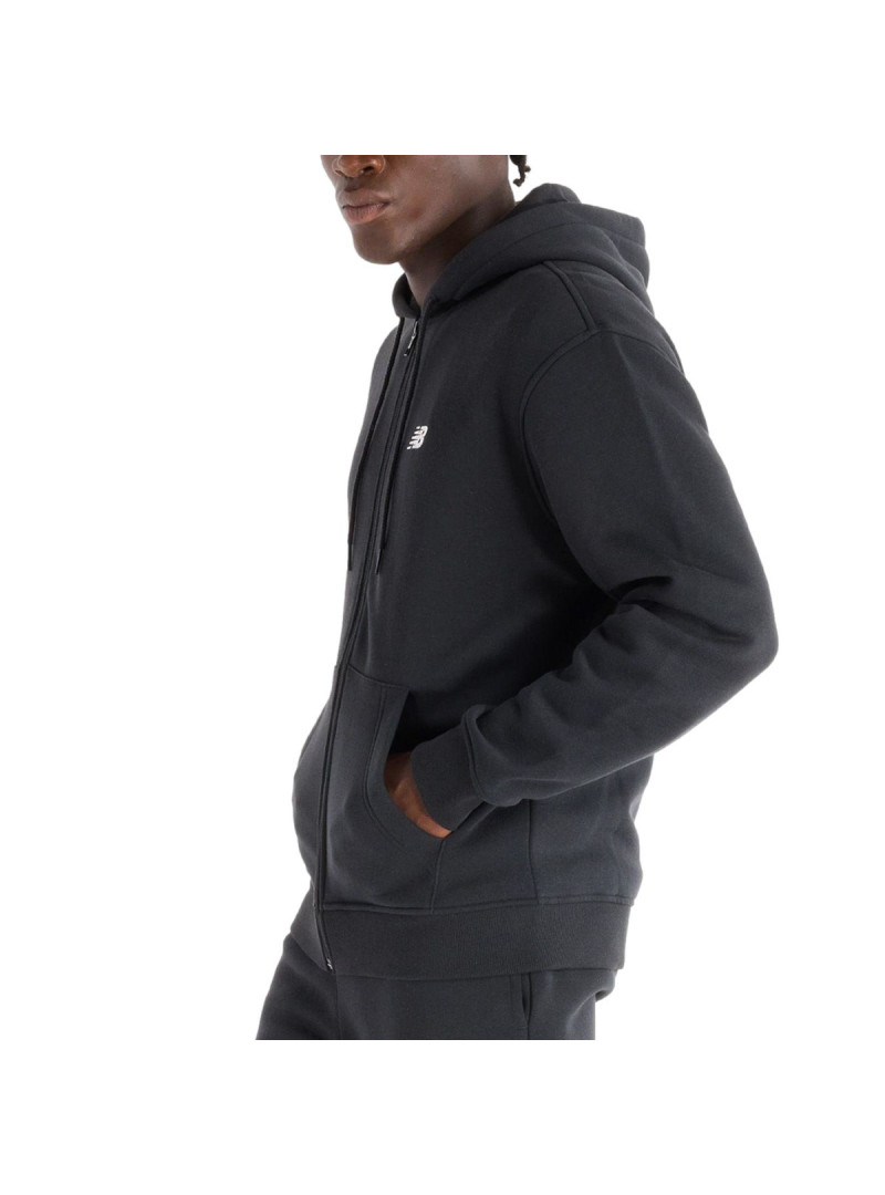 New Balance Męska Bluza Sport Core Brushed Full Zip MJ43902BK Czarny | Sklep Monotox