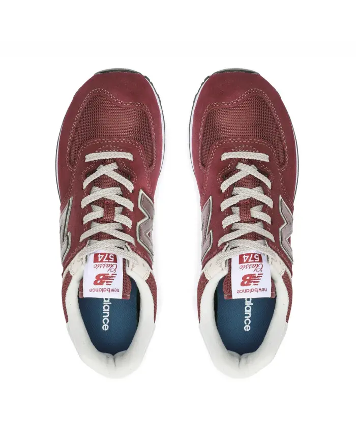 New Balance Męskie Sneakersy Nb 574 ML574EVM Bordowy | Sklep Monotox