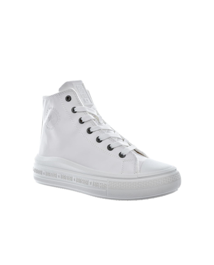 Big Star Damskie Sneakersy Big Kin MM274021 Biały | Sklep Monotox