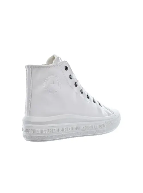 Big Star Damskie Sneakersy Big Kin MM274021 Biały | Sklep Monotox