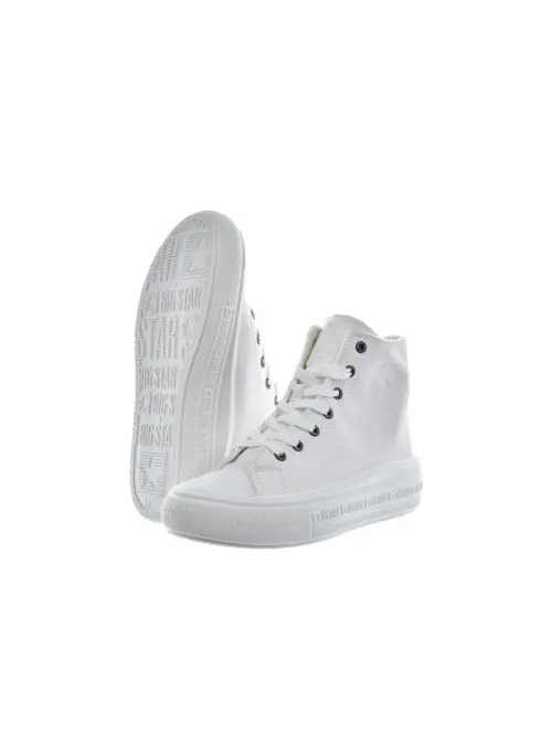 Big Star Damskie Sneakersy Big Kin MM274021 Biały | Sklep Monotox