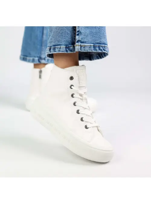 Big Star Damskie Sneakersy Big Kin MM274021 Biały | Sklep Monotox