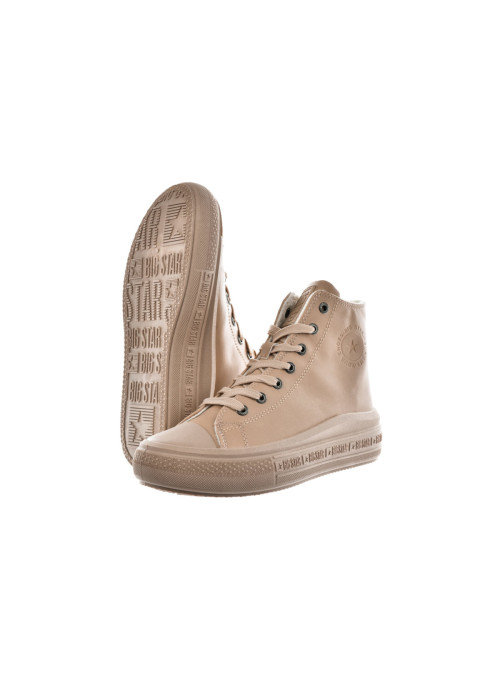 Big Star Damskie Sneakersy Big Kin MM274022 Beżowy | Sklep Monotox
