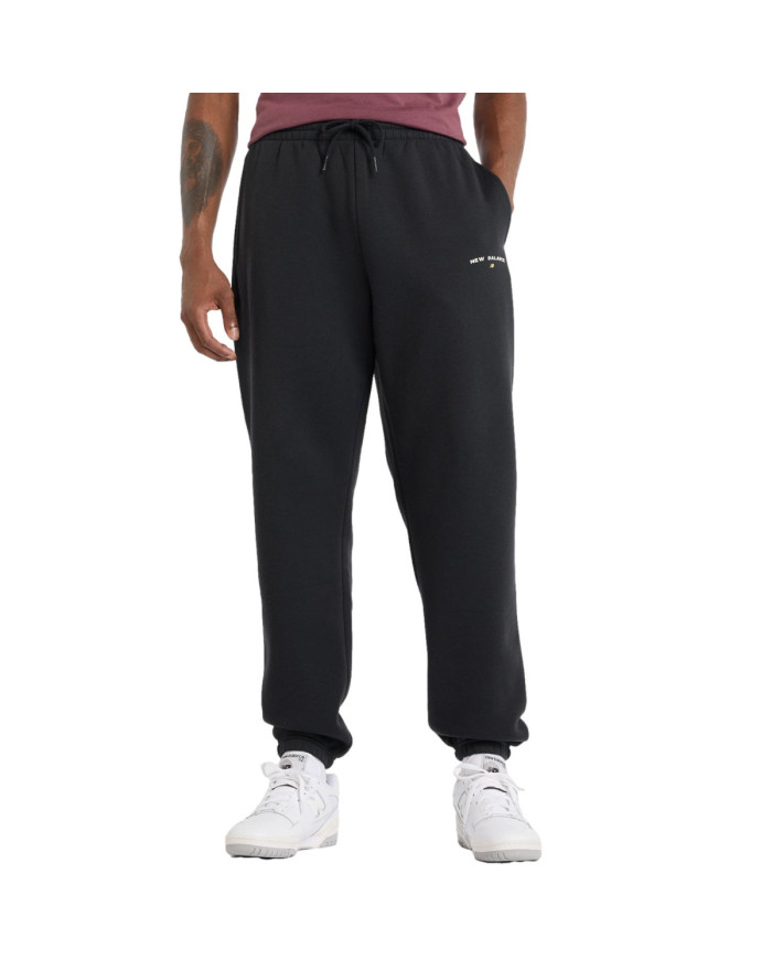 New Balance Męskie Spodnie Reimagined Fleece Jogger MP51505BK Czarny | Sklep Monotox