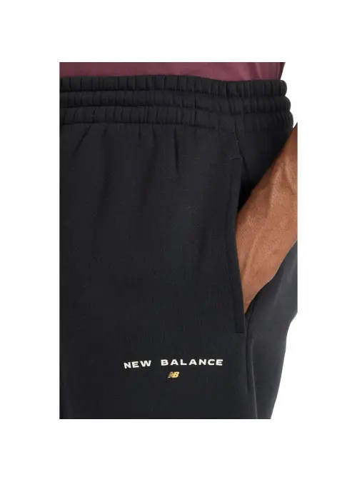 New Balance Męskie Spodnie Reimagined Fleece Jogger MP51505BK Czarny | Sklep Monotox