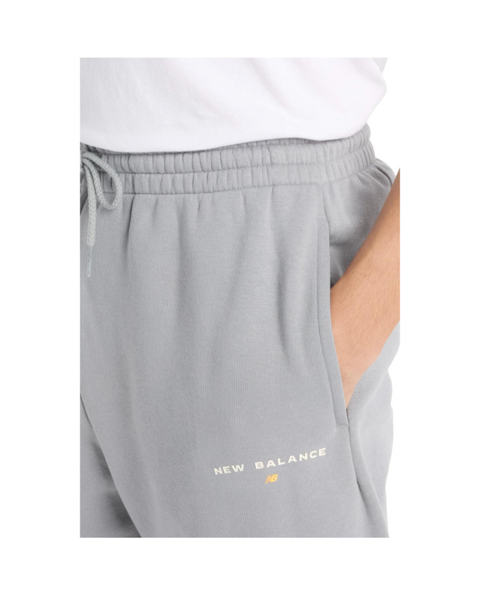 New Balance Męskie Spodnie Reimagined Fleece Jogger MP51505YST Szary | Sklep Monotox