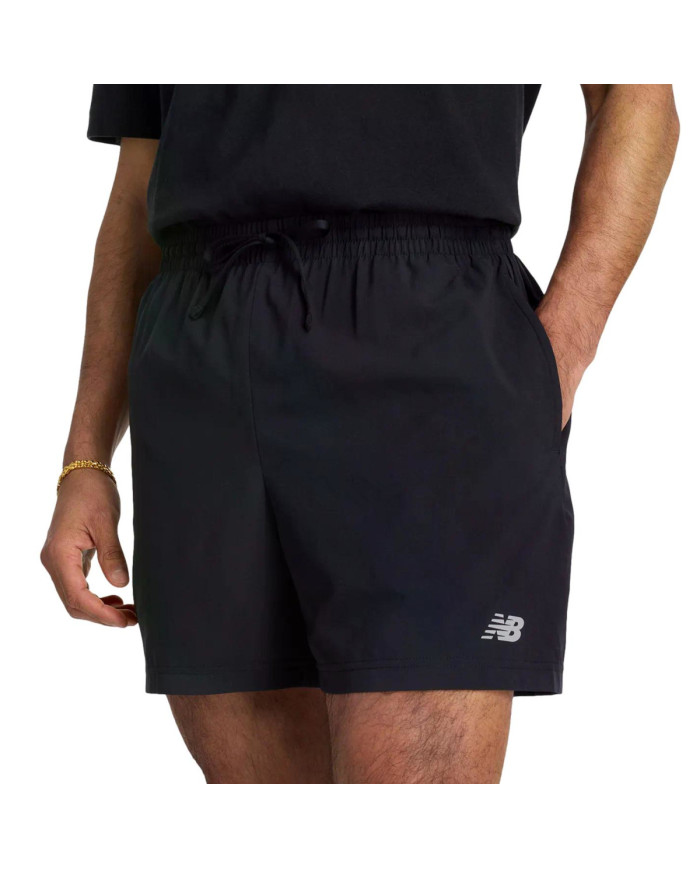 New Balance Męskie Szorty Sport Essentials Short 5" MS41227BK Czarny | Sklep Monotox