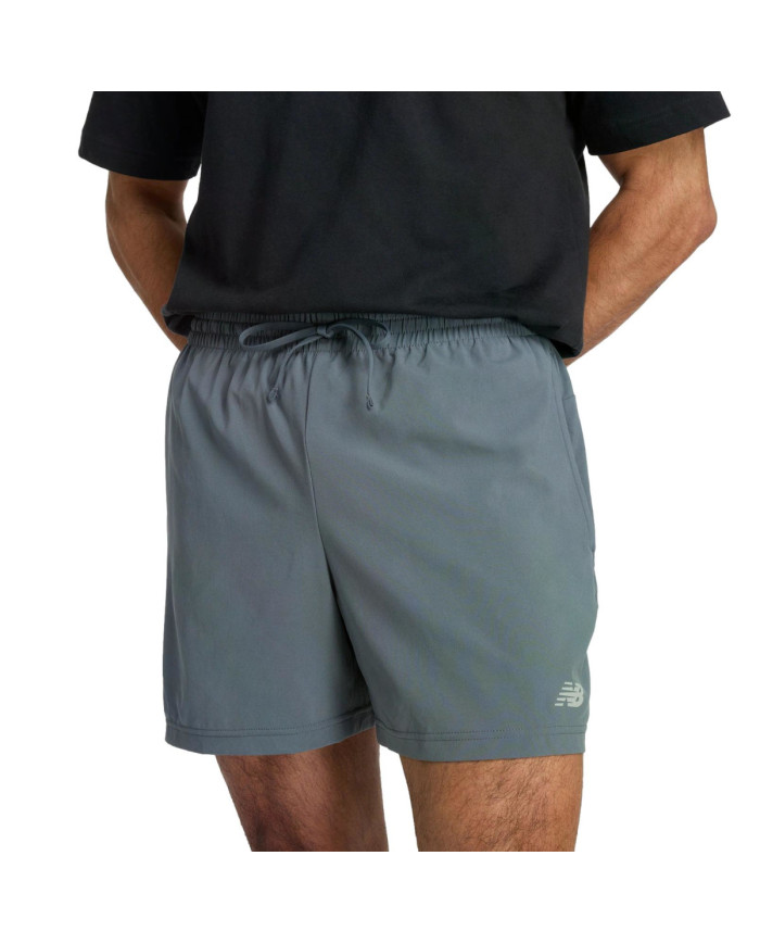 New Balance Męskie Szorty Sport Essentials Short 5" MS41227GT Szary | Sklep Monotox