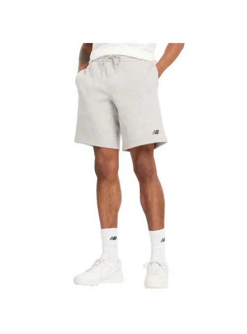 New Balance Męskie Szorty Sport Fleece Short 9" MS43903AG Szary | Sklep Monotox