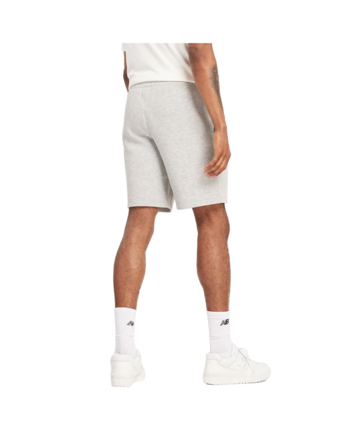 New Balance Męskie Szorty Sport Fleece Short 9" MS43903AG Szary | Sklep Monotox