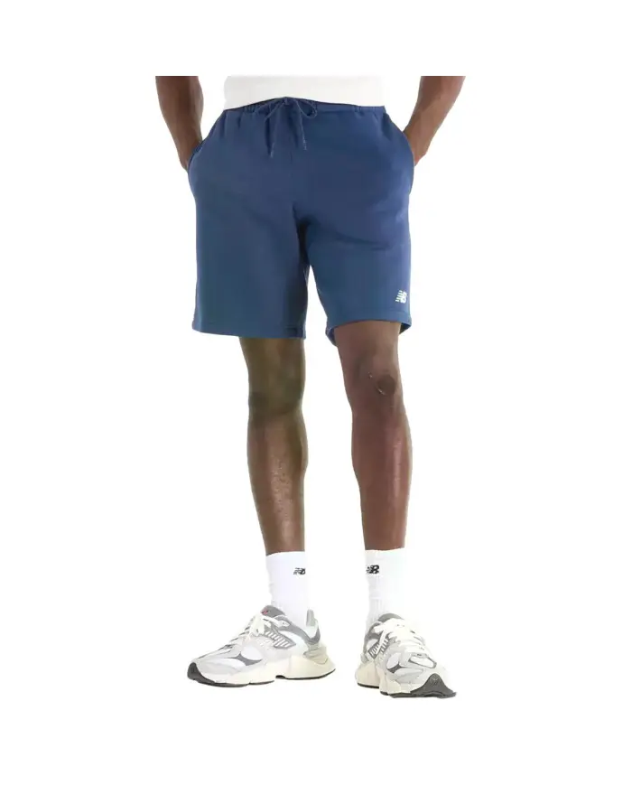 New Balance Męskie Szorty Sport Fleece Short 9" MS43903NNY Granatowy | Sklep Monotox