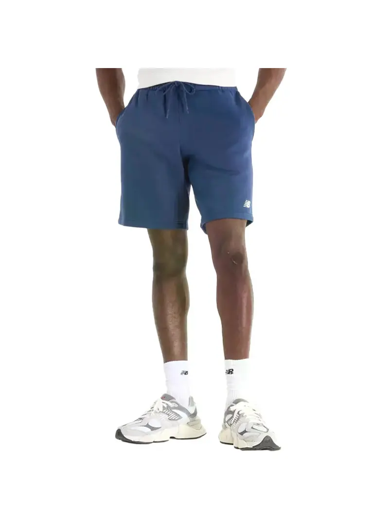 New Balance Męskie Szorty Sport Fleece Short 9" MS43903NNY Granatowy | Sklep Monotox