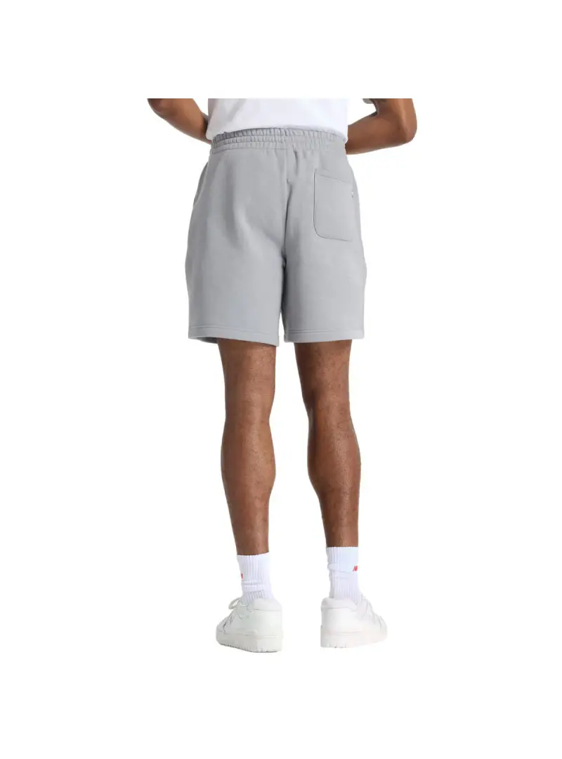 New Balance Męskie Szorty Reimagined Fleece Graphic Yst MS51506YST Szary | Sklep Monotox