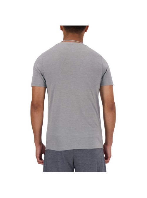 New Balance Męski T-shirt Sport Essentials Heatherte Agt MT41070AGT Szary | Sklep Monotox