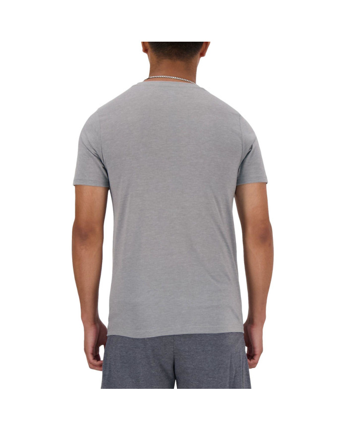 New Balance Męski T-shirt Sport Essentials Heatherte Agt MT41070AGT Szary | Sklep Monotox