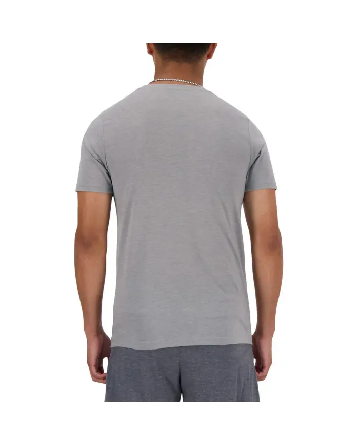 New Balance Męski T-shirt Sport Essentials Heatherte Agt MT41070AGT Szary | Sklep Monotox