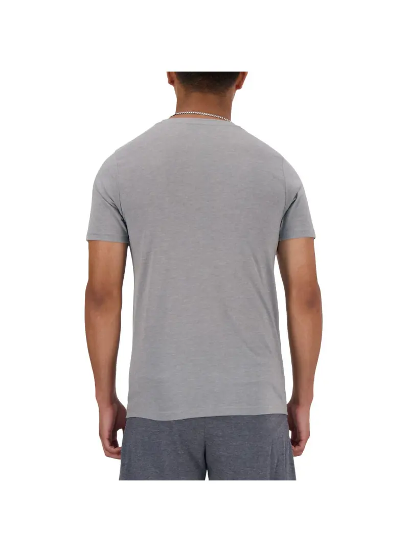 New Balance Męski T-shirt Sport Essentials Heatherte Agt MT41070AGT Szary | Sklep Monotox