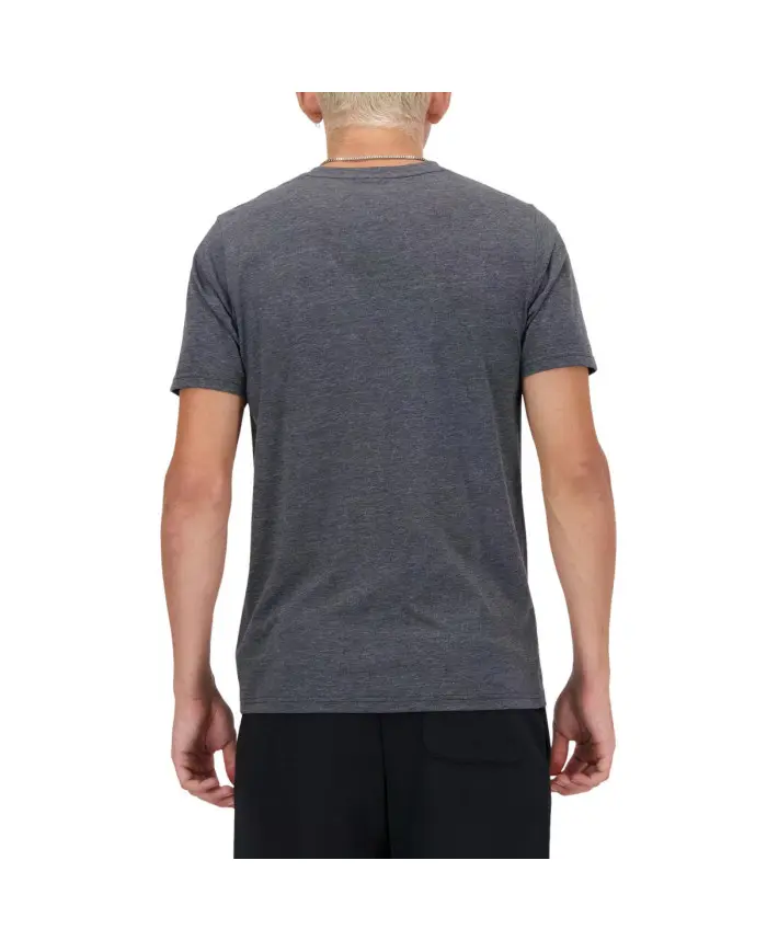 New Balance Męski T-shirt Sport Essentials Heatherte Bkh MT41070BKH Szary | Sklep Monotox