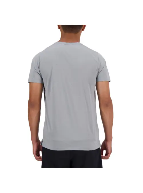 New Balance Męski T-shirt S/s New Balance Run T-shir Yst MT41222YST Szary | Sklep Monotox