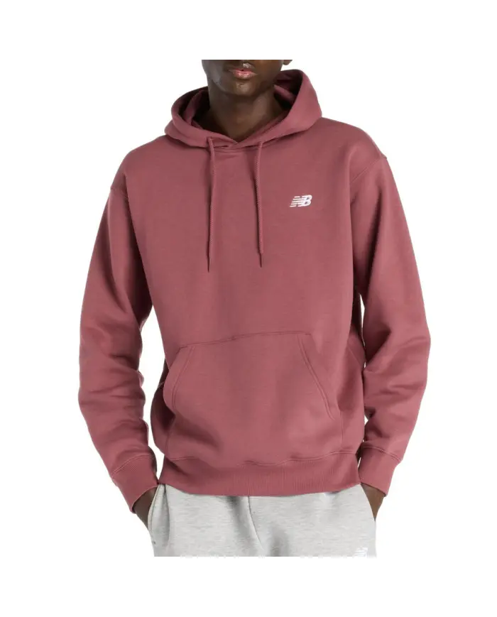 New Balance Męska Bluza Sport Essentials Fleece Hoodi Wad MT41511WAD Czerwony | Sklep Monotox