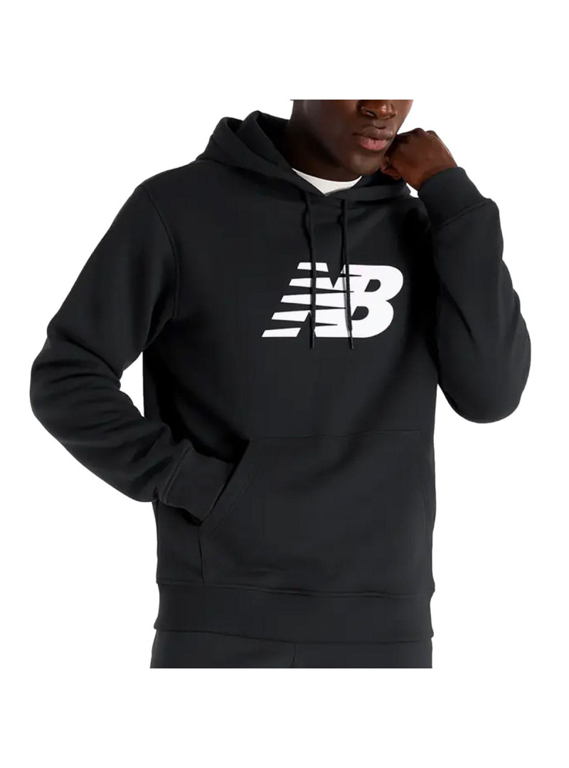 New Balance Damska Bluza Sport Core Brushed Hoodie MT43904BK Czarny | Sklep Monotox