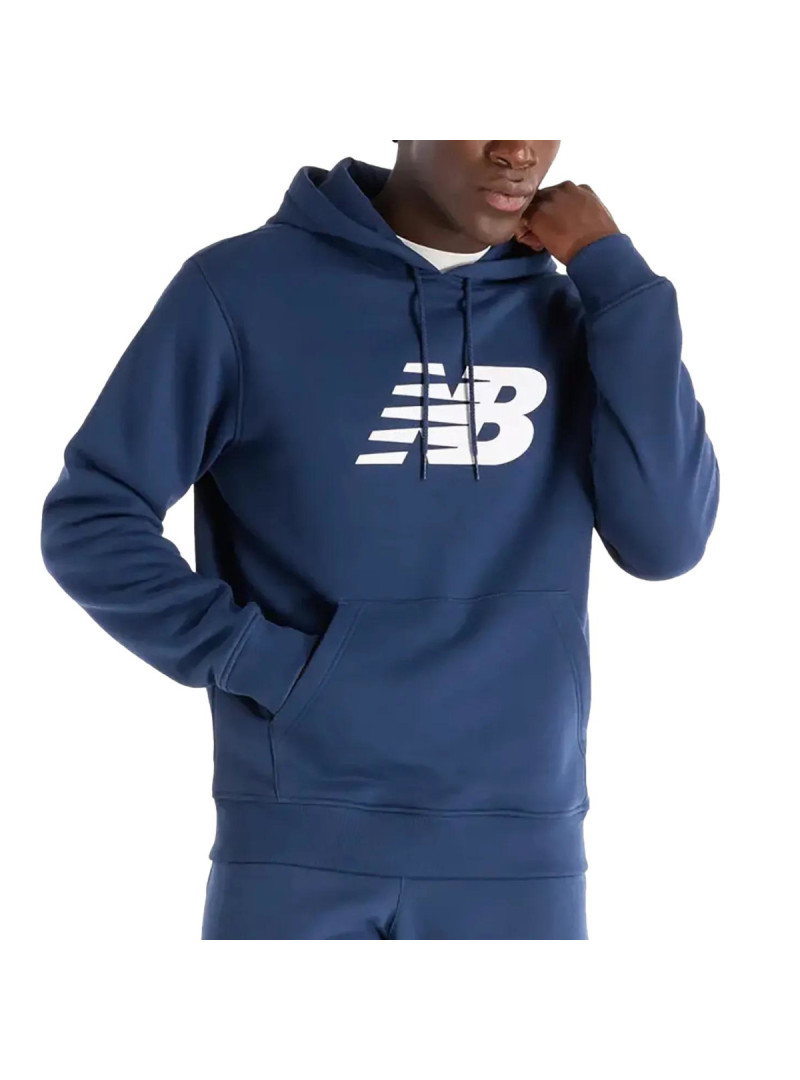 New Balance Męska Bluza Sport Core Brushed Hoodie MT43904NNY Granatowy | Sklep Monotox