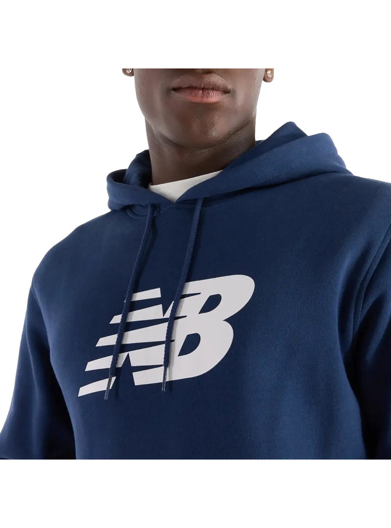 New Balance Męska Bluza Sport Core Brushed Hoodie MT43904NNY Granatowy | Sklep Monotox