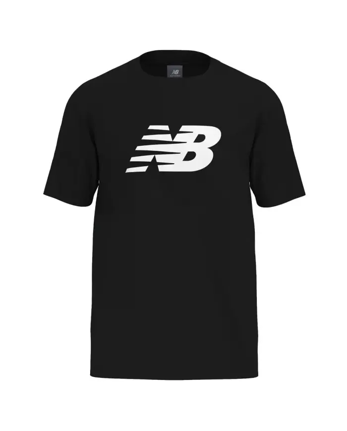 New Balance Męski T-shirt Sport Jersey Logo T-shirt Bk MT43906BK Czarny | Sklep Monotox