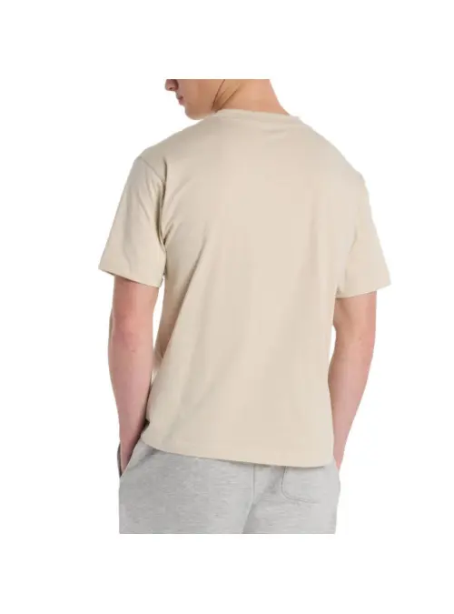 New Balance Męski T-shirt Reimagined Graphic T-shirt MT51507TWF Beżowy | Sklep Monotox