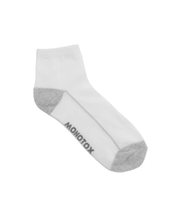 Monotox Męskie Skarpety Ankle Active N 2-PAK MX11013 Biały | Sklep Monotox