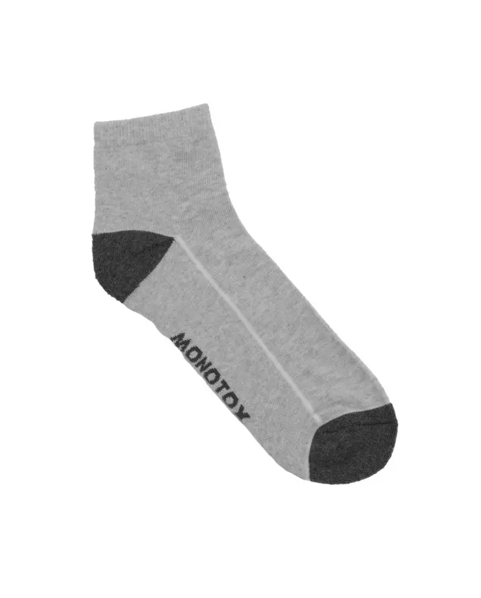 Monotox Męskie Skarpety Ankle Active N 2-PAK MX11014 Szare | Sklep Monotox