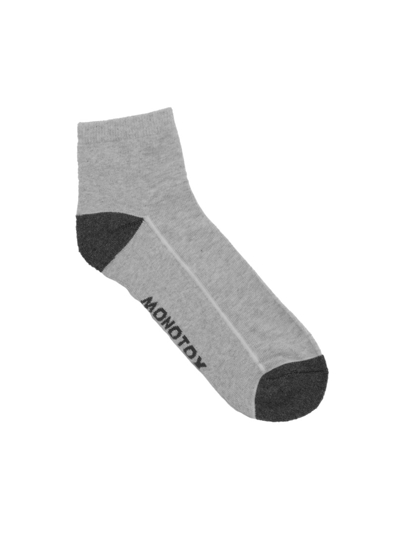 Monotox Męskie Skarpety Ankle Active N 2-PAK MX11014 Szare | Sklep Monotox