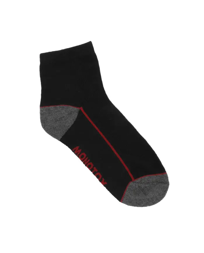 Monotox Męskie Skarpety Ankle Active N 2-PAK MX11015 Czarny | Sklep Monotox