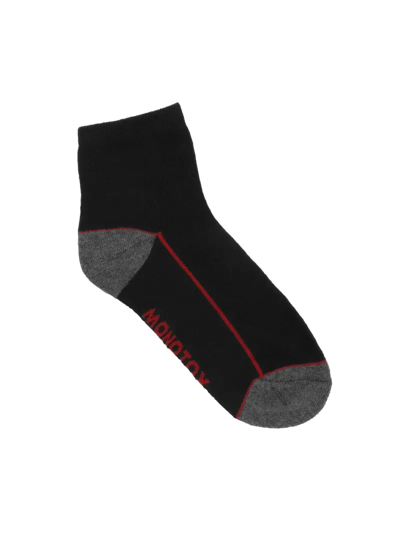 Monotox Męskie Skarpety Ankle Active N 2-PAK MX11015 Czarny | Sklep Monotox