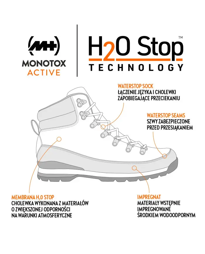 Monotox Męskie Buty zimowe Norwood MX20012 Brązowy | Sklep Monotox