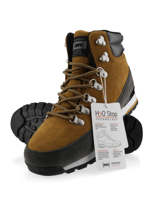Monotox Męskie Buty zimowe Norwood MX20012 Brązowy | Sklep Monotox