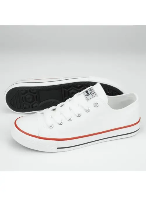 Monotox Męskie Trampki Norris Low 2 MX22001 Classic White | Sklep Monotox