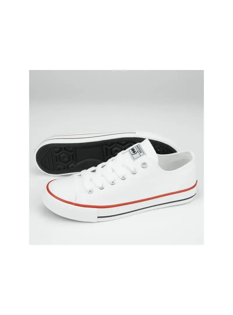 Monotox Męskie Trampki Norris Low 2 MX22001 Classic White | Sklep Monotox