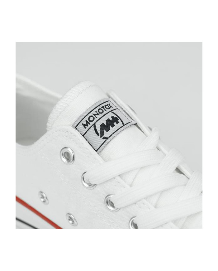 Monotox Męskie Trampki Norris Low 2 MX22001 Classic White | Sklep Monotox