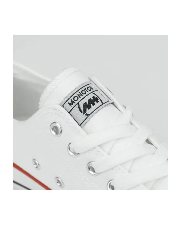 Monotox Męskie Trampki Norris Low 2 MX22001 Classic White | Sklep Monotox